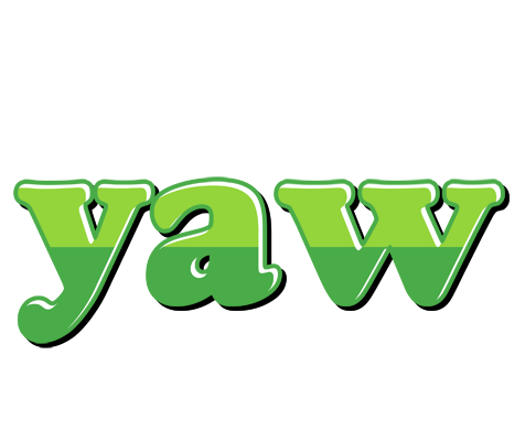 Yaw apple logo