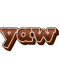 Yaw brownie logo