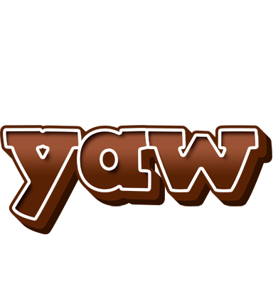 Yaw brownie logo