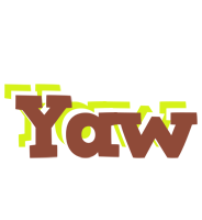 Yaw caffeebar logo