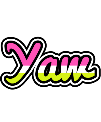 Yaw candies logo