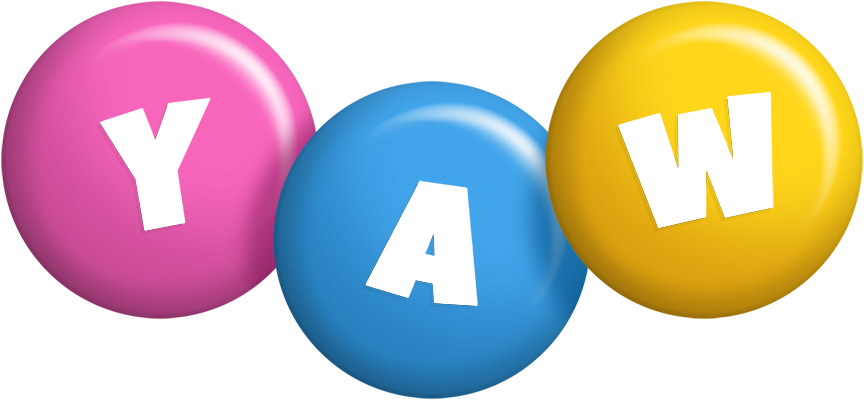 Yaw candy logo