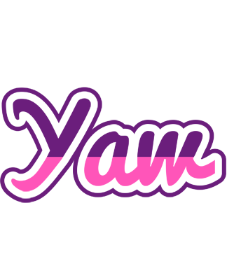 Yaw cheerful logo