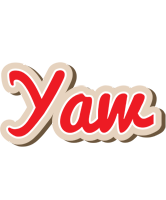 Yaw chocolate logo