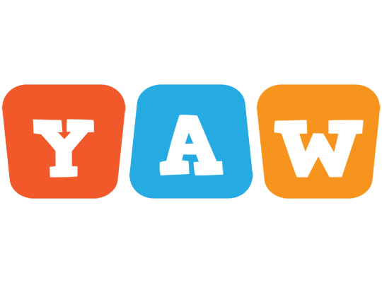 Yaw comics logo