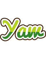 Yaw golfing logo