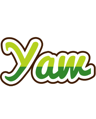 Yaw golfing logo