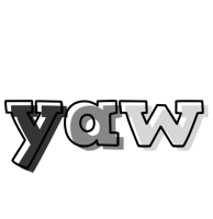 Yaw night logo