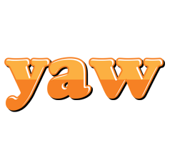 Yaw orange logo