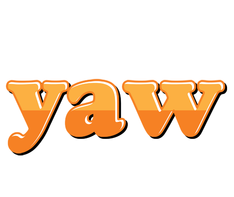Yaw orange logo