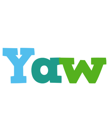 Yaw rainbows logo