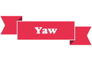 Yaw sale logo