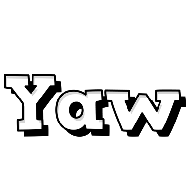 Yaw snowing logo