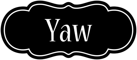 Yaw welcome logo