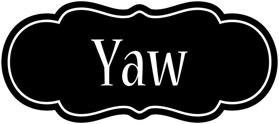 Yaw welcome logo