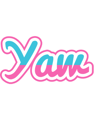 Yaw woman logo
