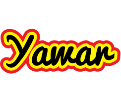 Yawar flaming logo