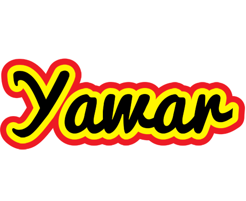 Yawar flaming logo