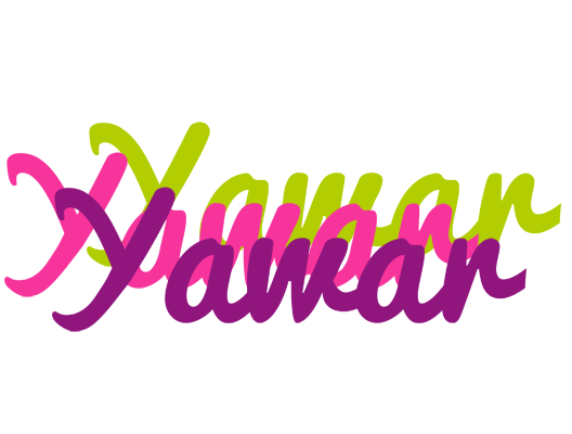 Yawar flowers logo