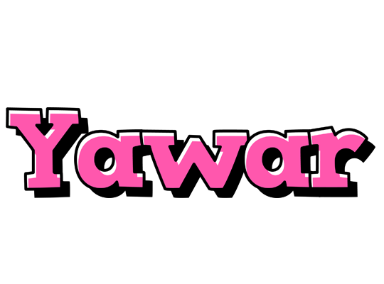 Yawar girlish logo
