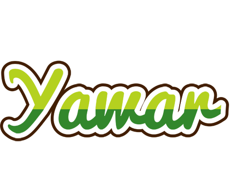 Yawar golfing logo
