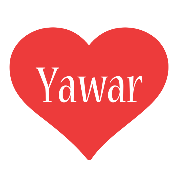 Yawar love logo