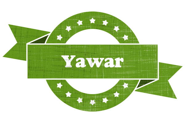Yawar natural logo