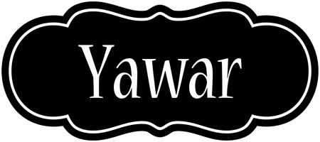 Yawar welcome logo