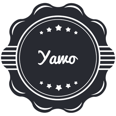 Yawo badge logo