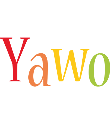 Yawo birthday logo