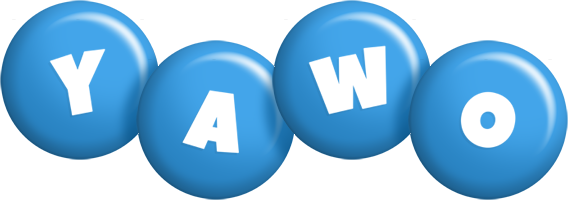 Yawo candy-blue logo