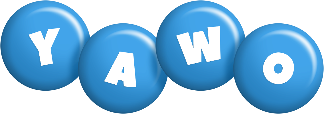Yawo candy-blue logo