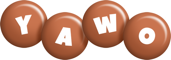 Yawo candy-brown logo