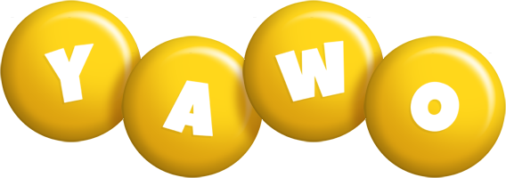 Yawo candy-yellow logo