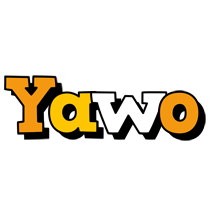 Yawo cartoon logo