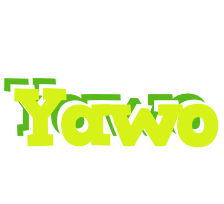 Yawo citrus logo