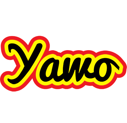 Yawo flaming logo