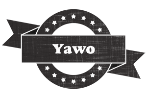 Yawo grunge logo