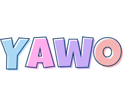 Yawo pastel logo