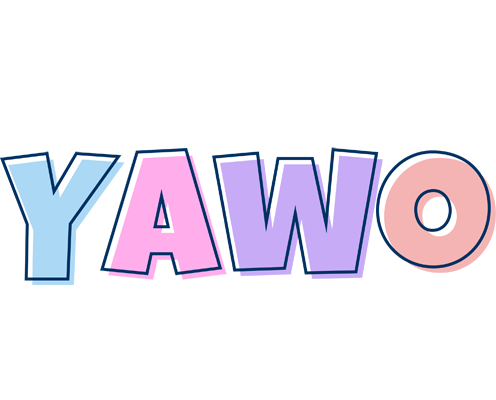 Yawo pastel logo