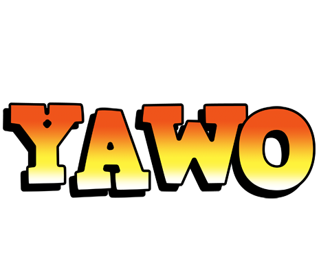 Yawo sunset logo
