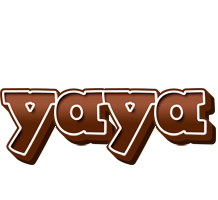 Yaya brownie logo