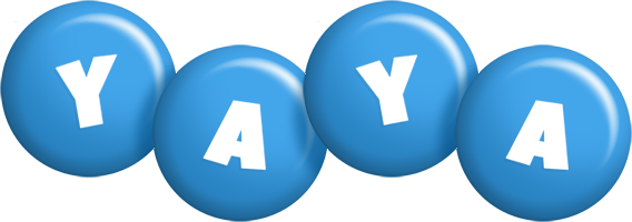 Yaya candy-blue logo