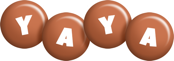 Yaya candy-brown logo