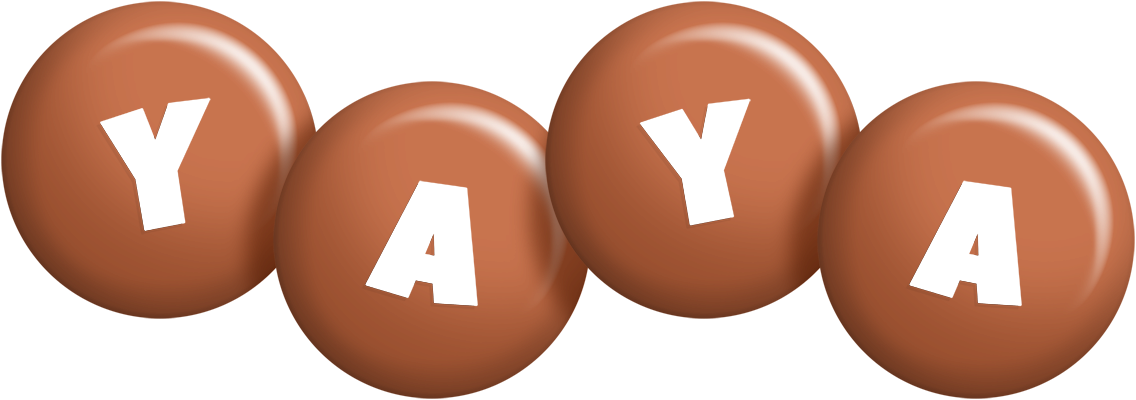 Yaya candy-brown logo