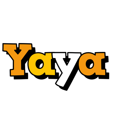 Yaya cartoon logo