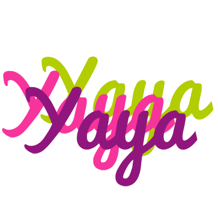 Yaya flowers logo