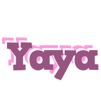 Yaya relaxing logo