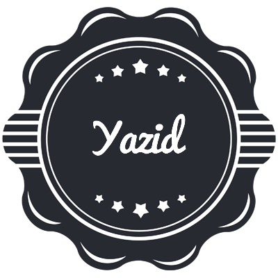 Yazid badge logo