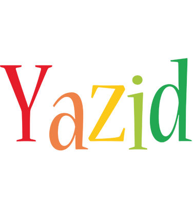 Yazid birthday logo